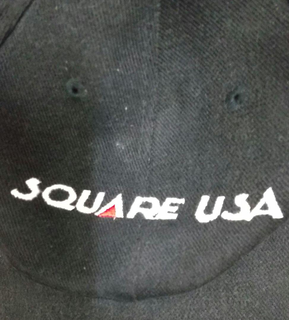 【非売品ジャンク】スクウェアUSA キャップ