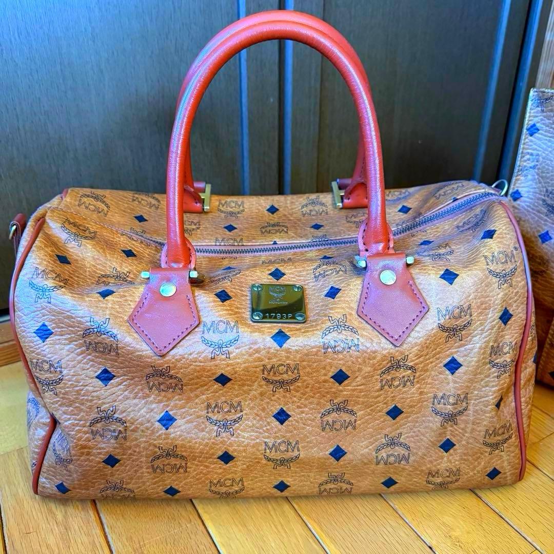MCM エムシーエム ミニボストン トートバッグ セット♪