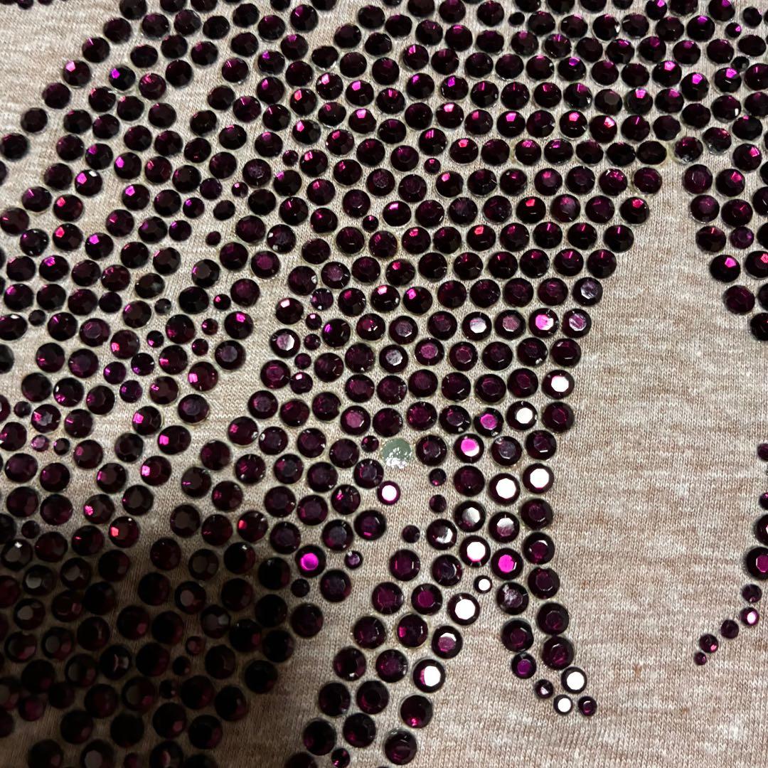 希少 アイコニッククチュール ボブマーリー Tシャツ リンガーラインストーン M