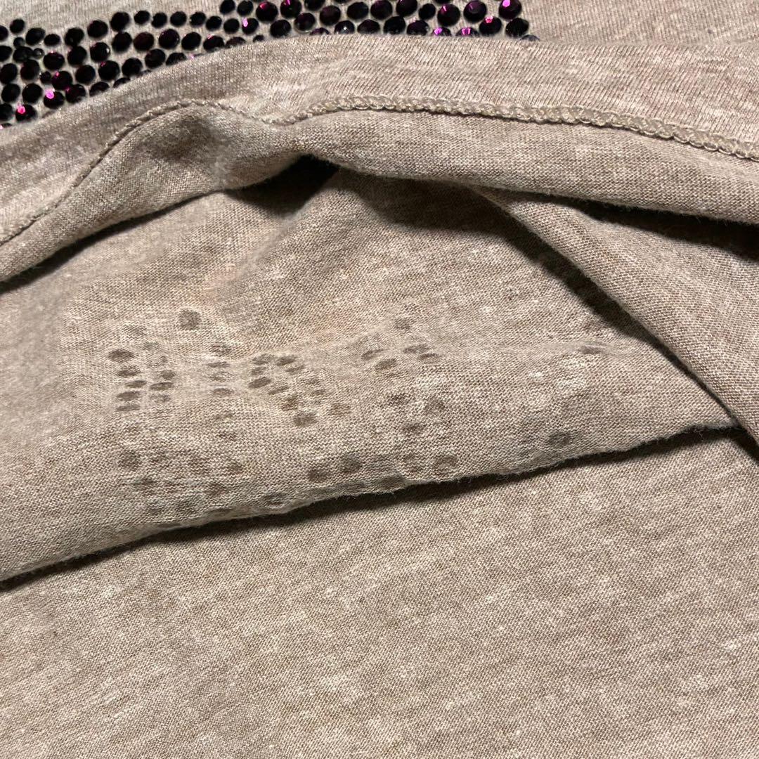 希少 アイコニッククチュール ボブマーリー Tシャツ リンガーラインストーン M