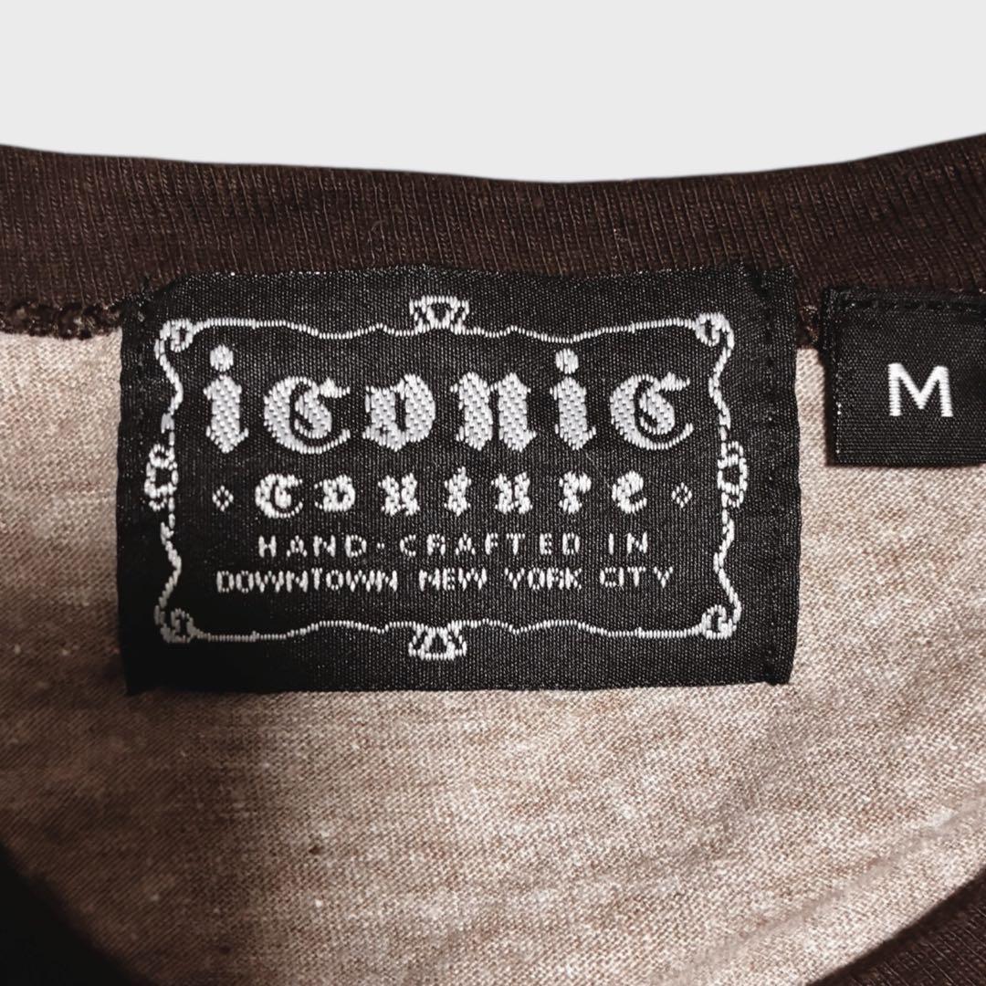 希少 アイコニッククチュール ボブマーリー Tシャツ リンガーラインストーン M