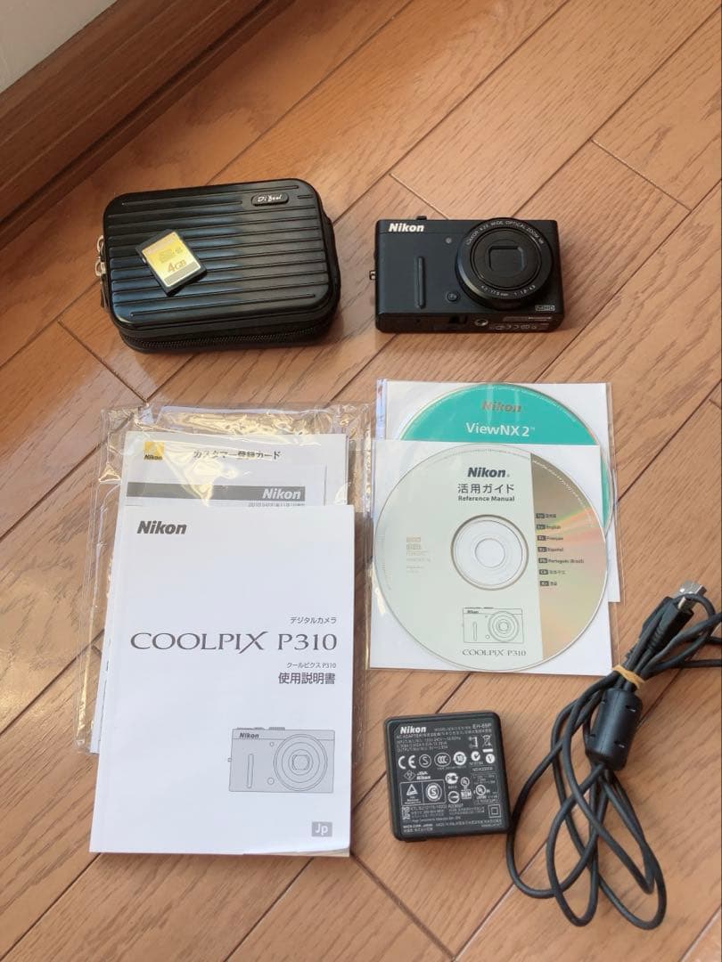 【美品】Nikon COOLPIX P310 動作良好 付属品完備＋ケース付