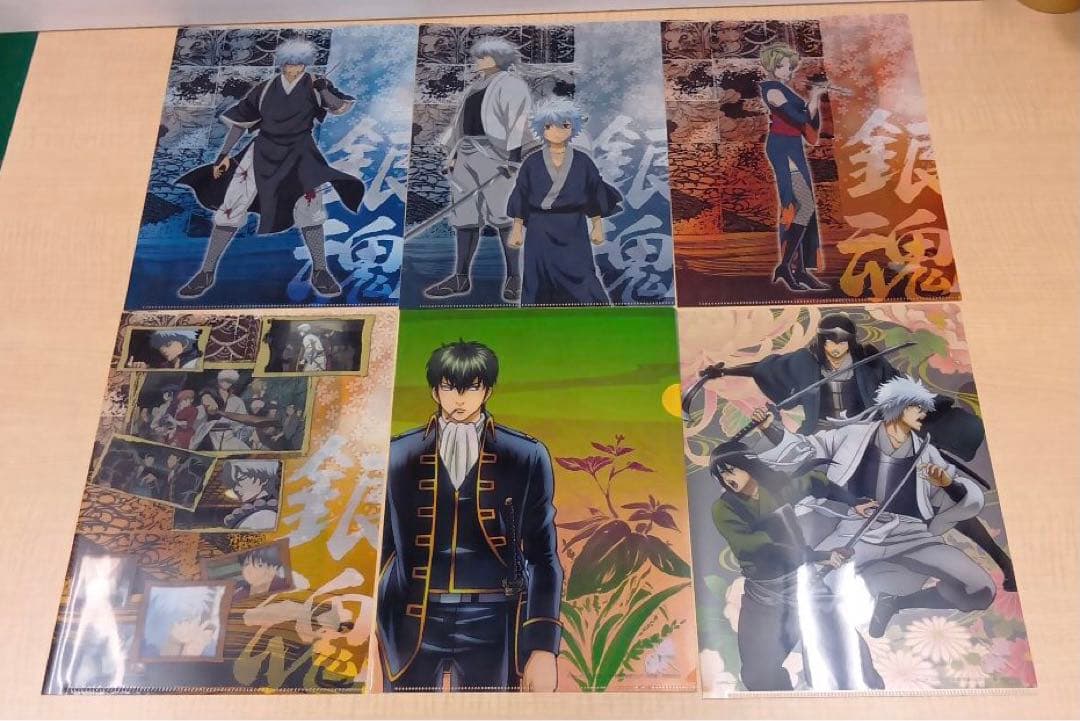 ❶②銀魂 一番くじ クリアファイル 下敷きなど まとめ売り