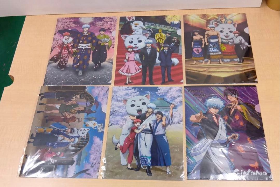 ❶②銀魂 一番くじ クリアファイル 下敷きなど まとめ売り