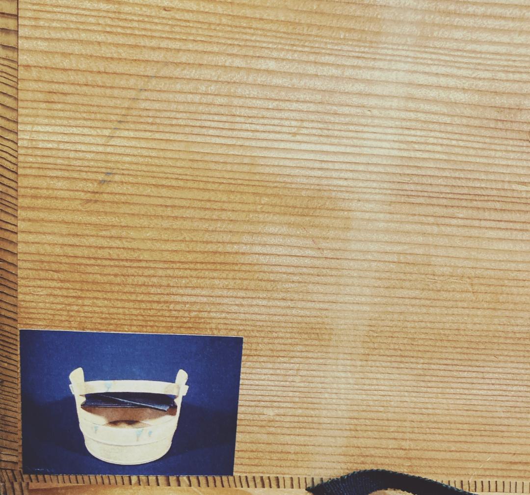 【値下げ】黄瀬戸 手桶 水差 蓋付