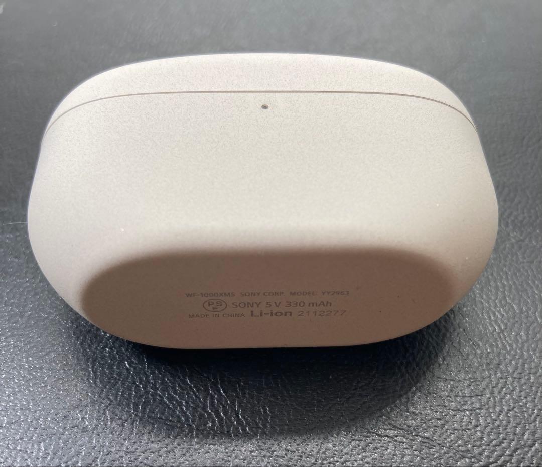 【美品】sony wf-1000xm5【充電ケース・シルバー】