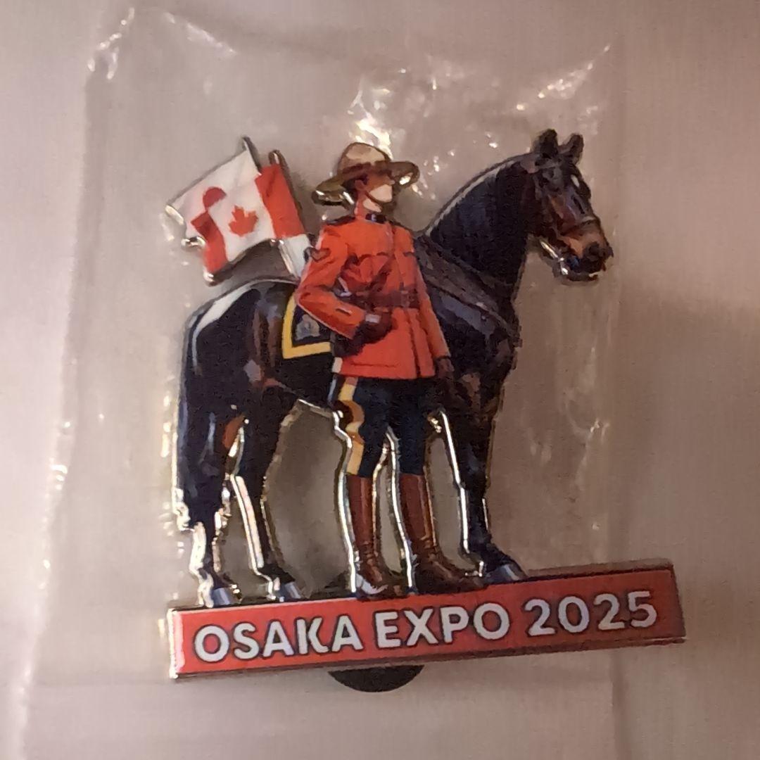 【非売品・関係者限定】大阪・関西万博expo2025カナダ パビリオンピンバッジ