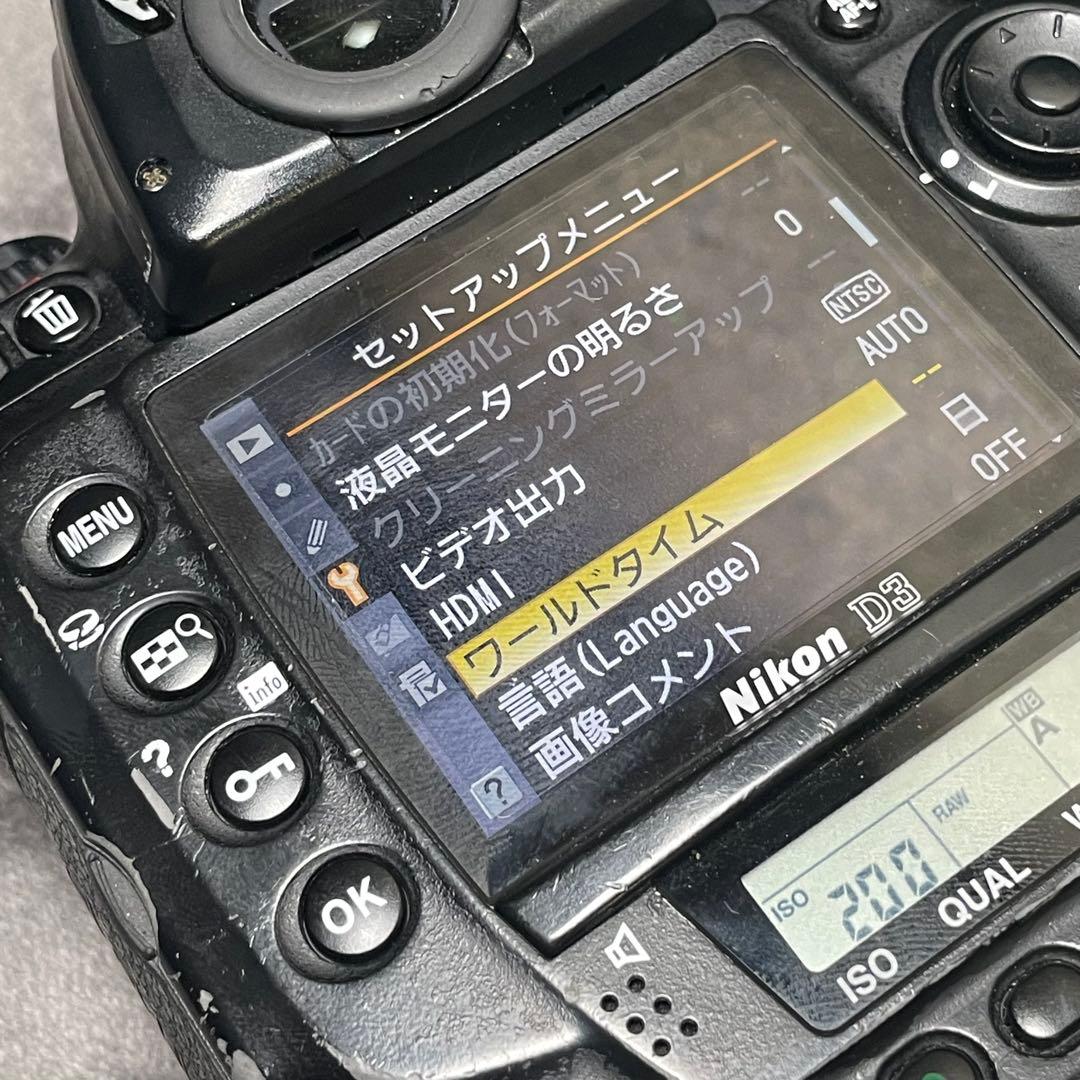 Nikon D3 デジタル一眼レフカメラ