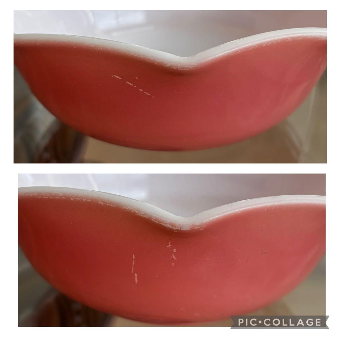 ヘーゼルアトラス　リップル　ピンク　小ボウル　7個