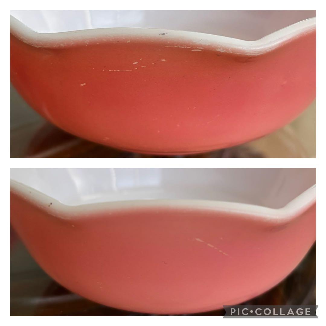 ヘーゼルアトラス　リップル　ピンク　小ボウル　7個