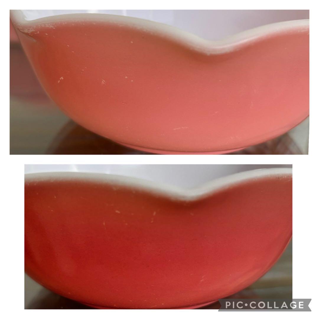 ヘーゼルアトラス　リップル　ピンク　小ボウル　7個