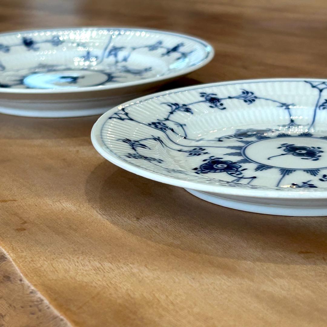 ロイヤルコペンハーゲン★プレイン★17cmケーキ皿★2枚組★美品