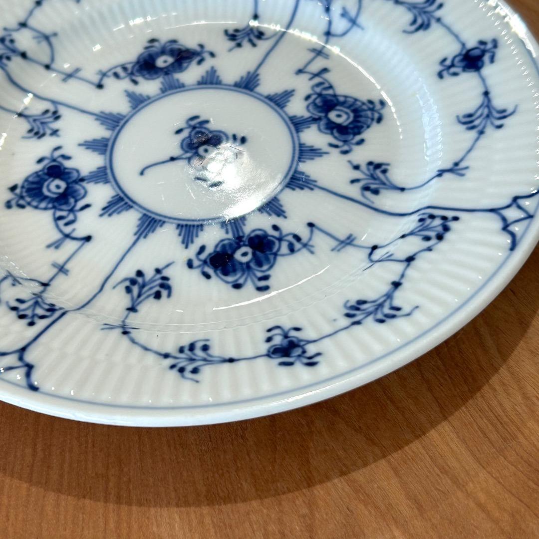 ロイヤルコペンハーゲン★プレイン★17cmケーキ皿★2枚組★美品