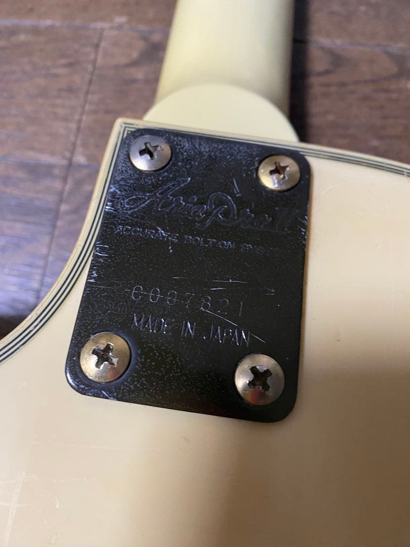 訳あり！演奏可能　アリアプロ　レスポールカスタムタイプ　p90 日本製