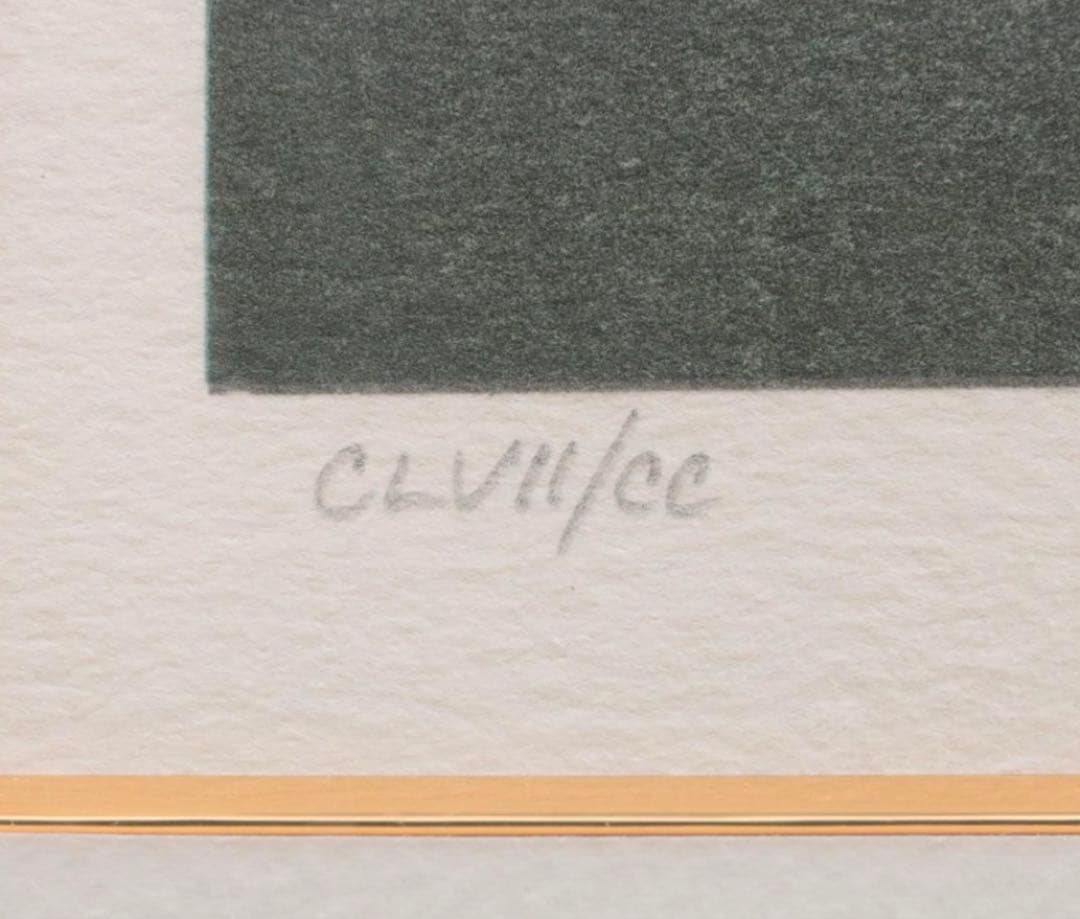 【値下げ】ミッシェル・ドラクロワ リトグラフ 「バスティーユ広場の夜」 サイン有