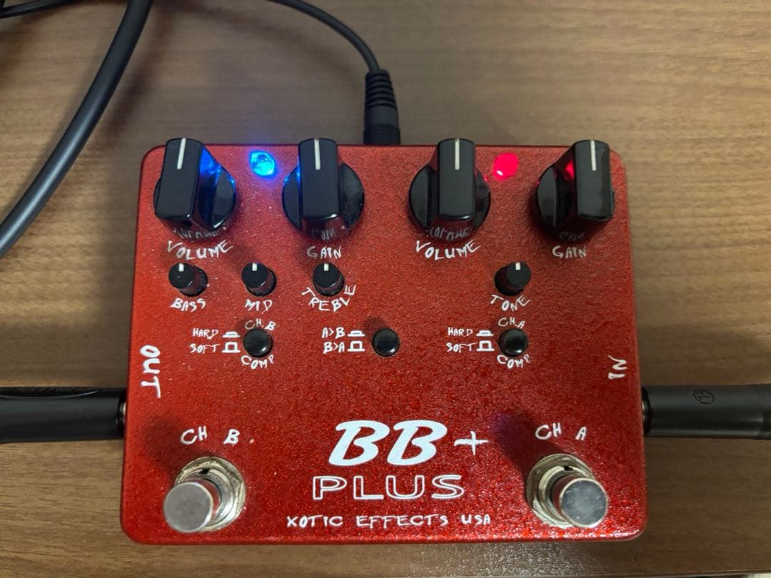 exotic BB Plus ギター　エフェクター　説明読んでください。