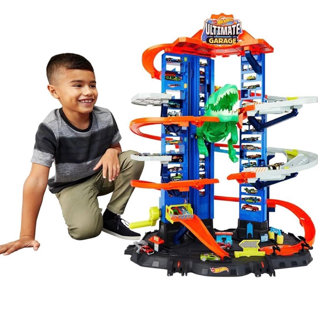 ホットウィール　ミニカー　プレイセット　おもちゃ