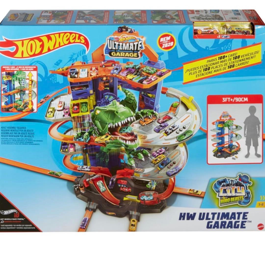 ホットウィール　ミニカー　プレイセット　おもちゃ