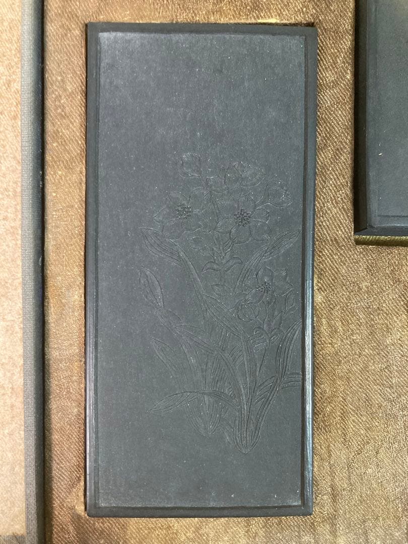 【古墨】安徽省 老胡開文墨 1956年製 唐墨 乾隆年製 書道具 中国墨