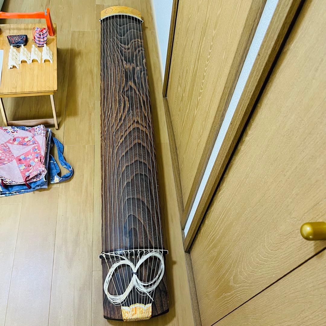 琴 お筝 筝 弦楽器 和楽器　13弦　小川謹製　付属品セット