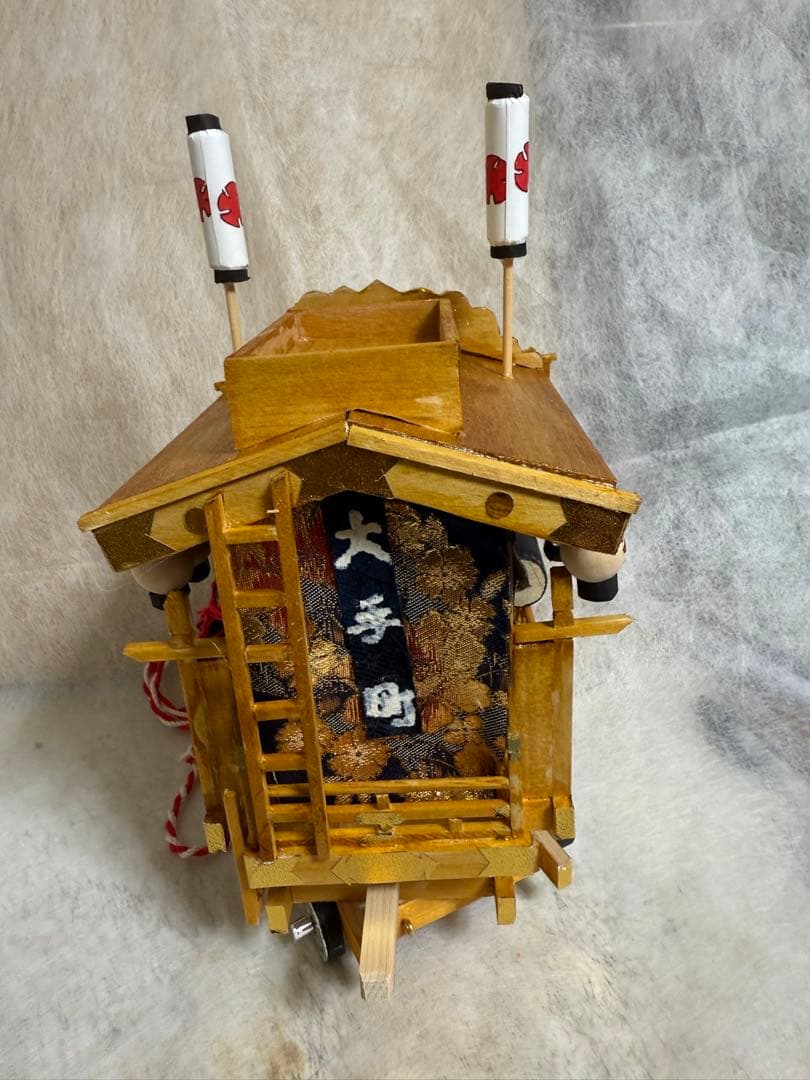 土浦祇園祭　大手町山車屋台ミニチュア/送料込み