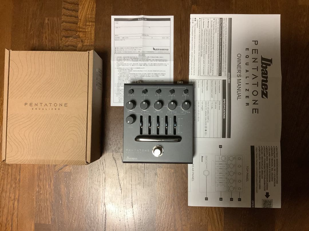 Ibanez Pentatone PTEQ イコライザー