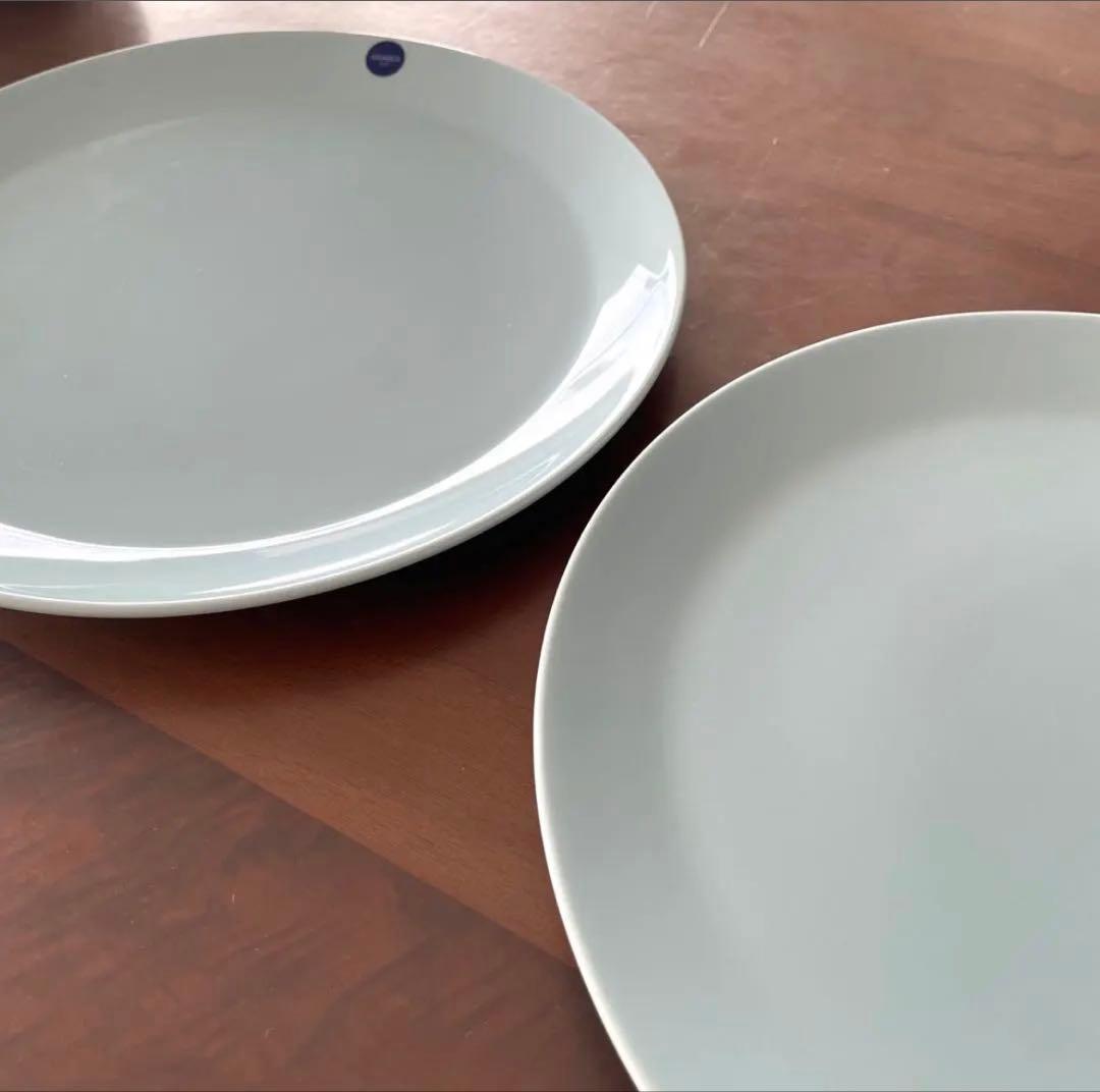 アラビアARABIA　ココKOKO　プレート２７㎝　アクア　２枚組