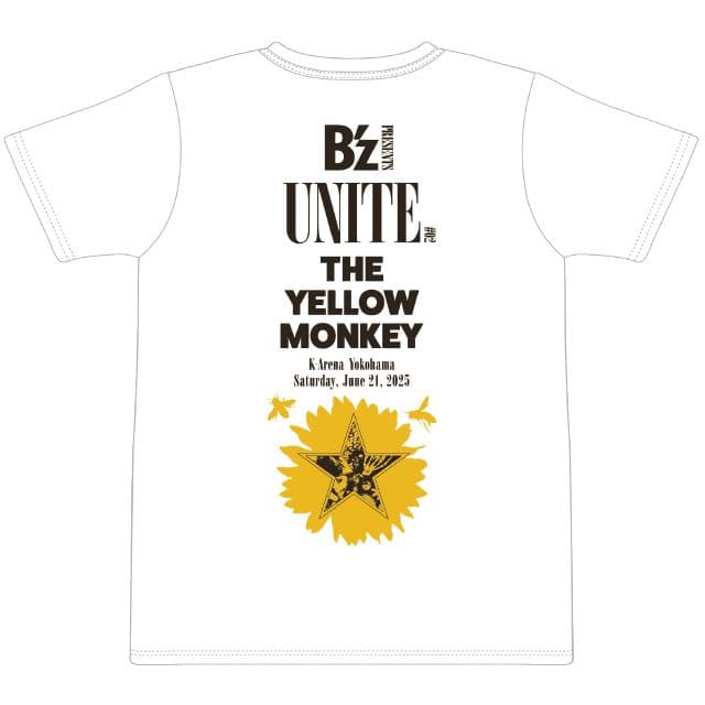 B'z「UNITE#2 コラボTシャツ」THE YELLOW MONKEY XL