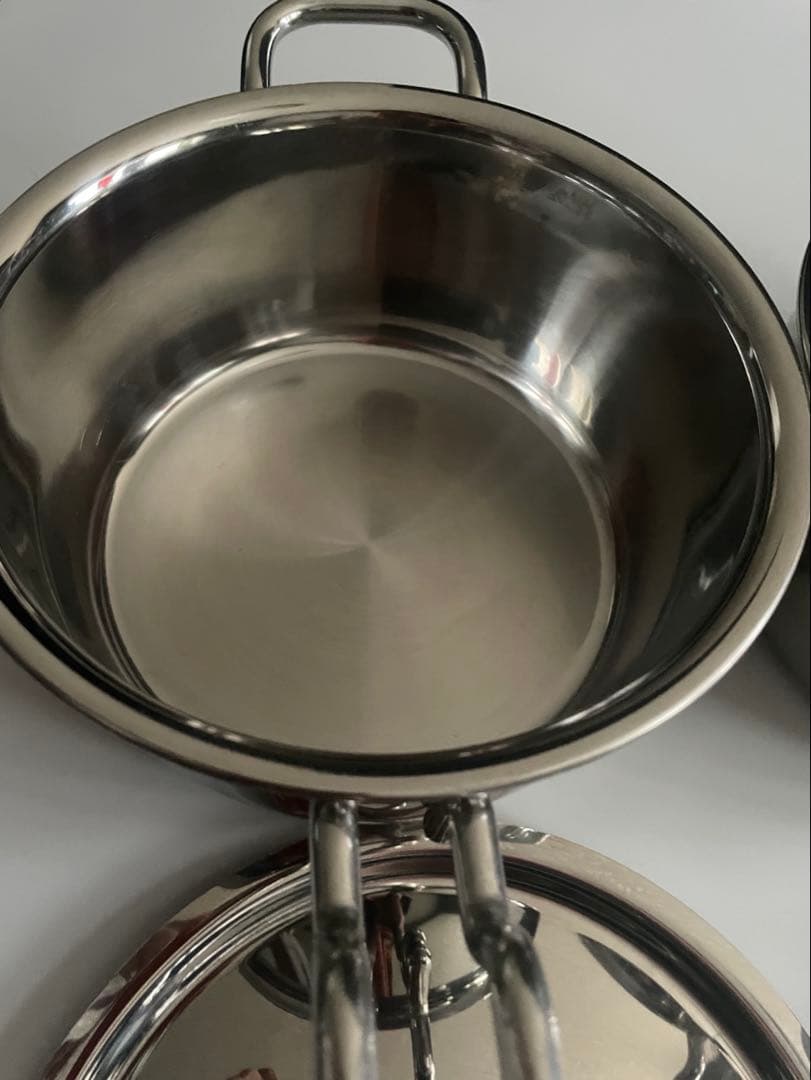 【美品】ジオプロダクト 片手鍋 16cm 2個セット