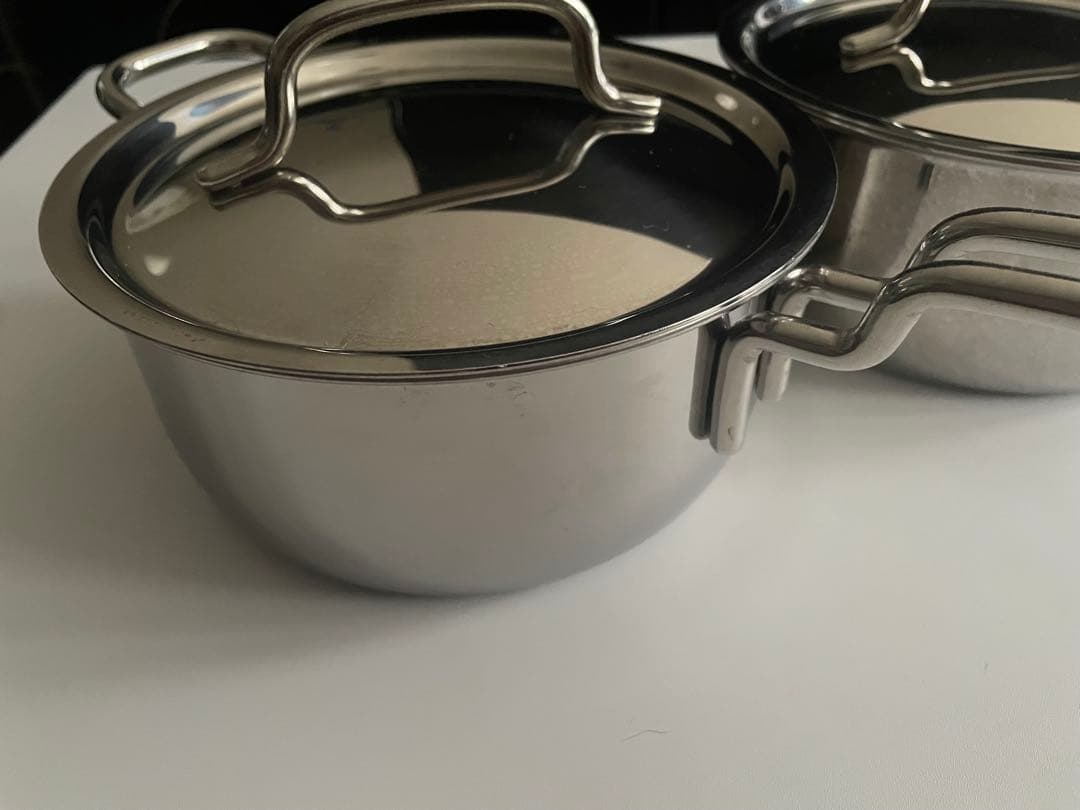 【美品】ジオプロダクト 片手鍋 16cm 2個セット