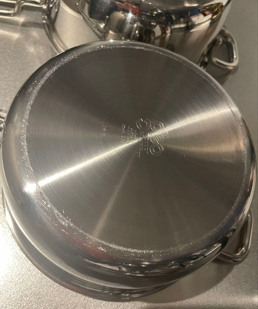 【美品】ジオプロダクト 片手鍋 16cm 2個セット