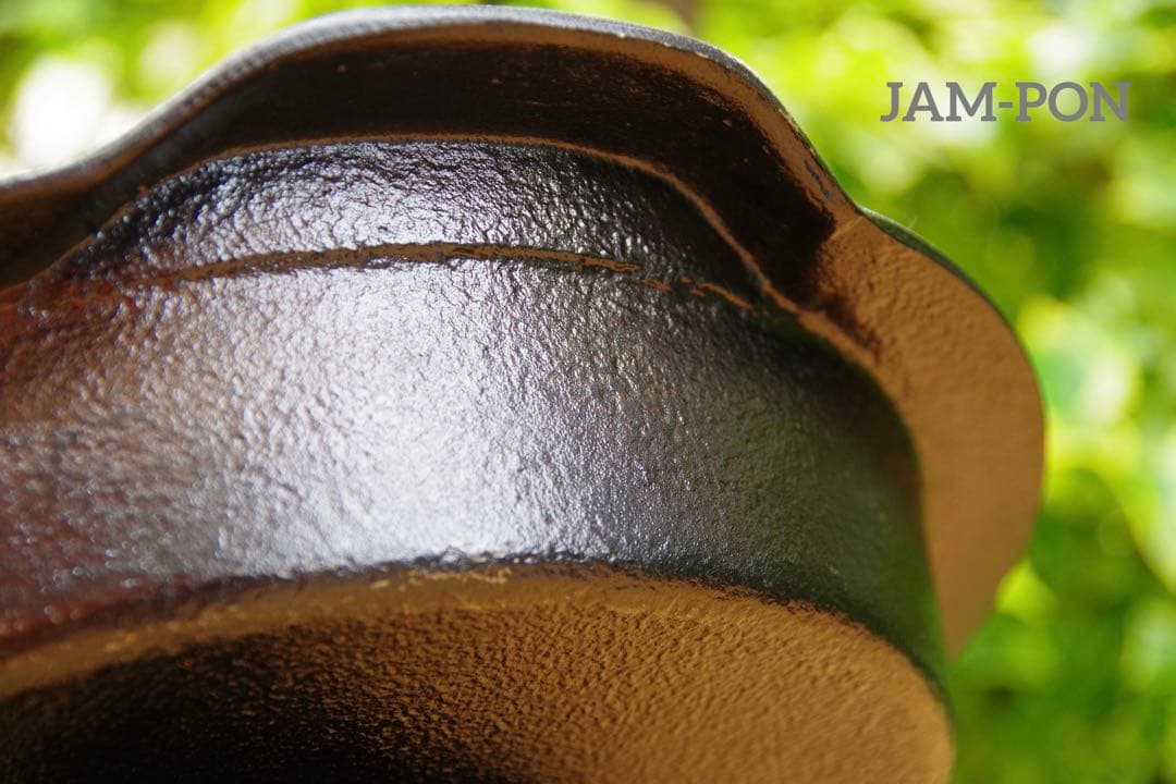 【未使用/長期保管品】南部盛栄堂/南部鉄器 筋目すき焼き鍋 φ23.5㎝