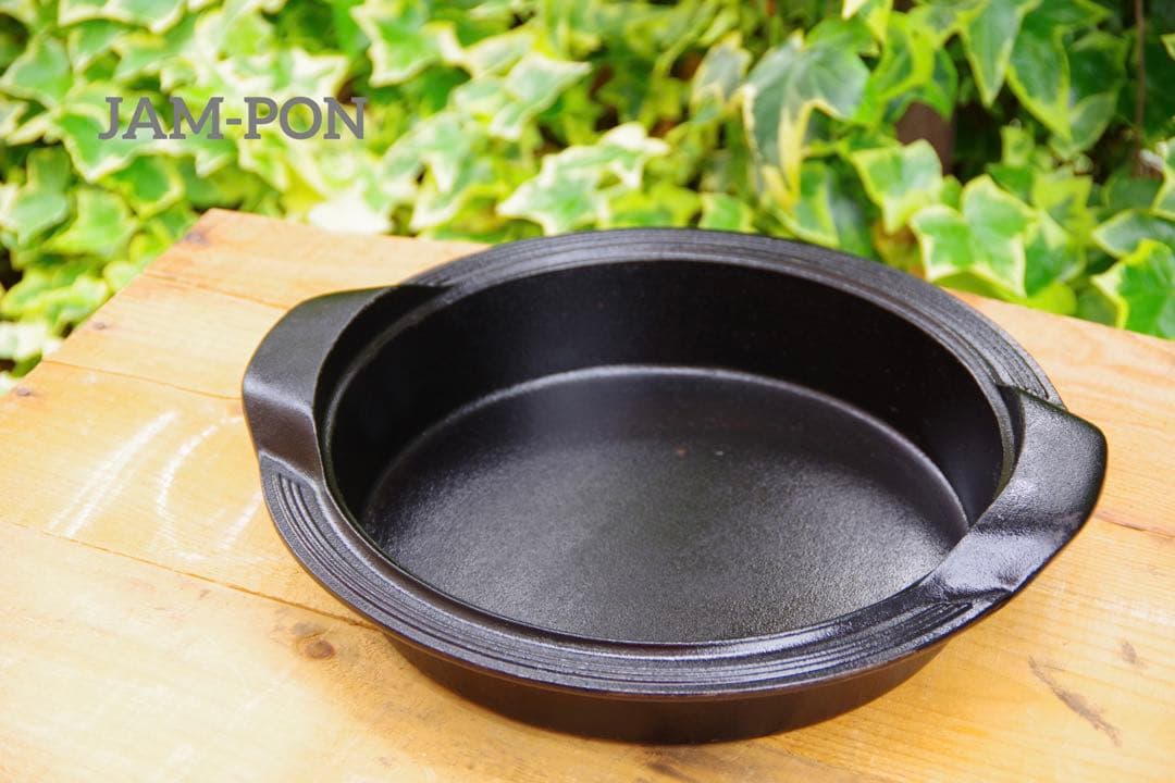 【未使用/長期保管品】南部盛栄堂/南部鉄器 筋目すき焼き鍋 φ23.5㎝