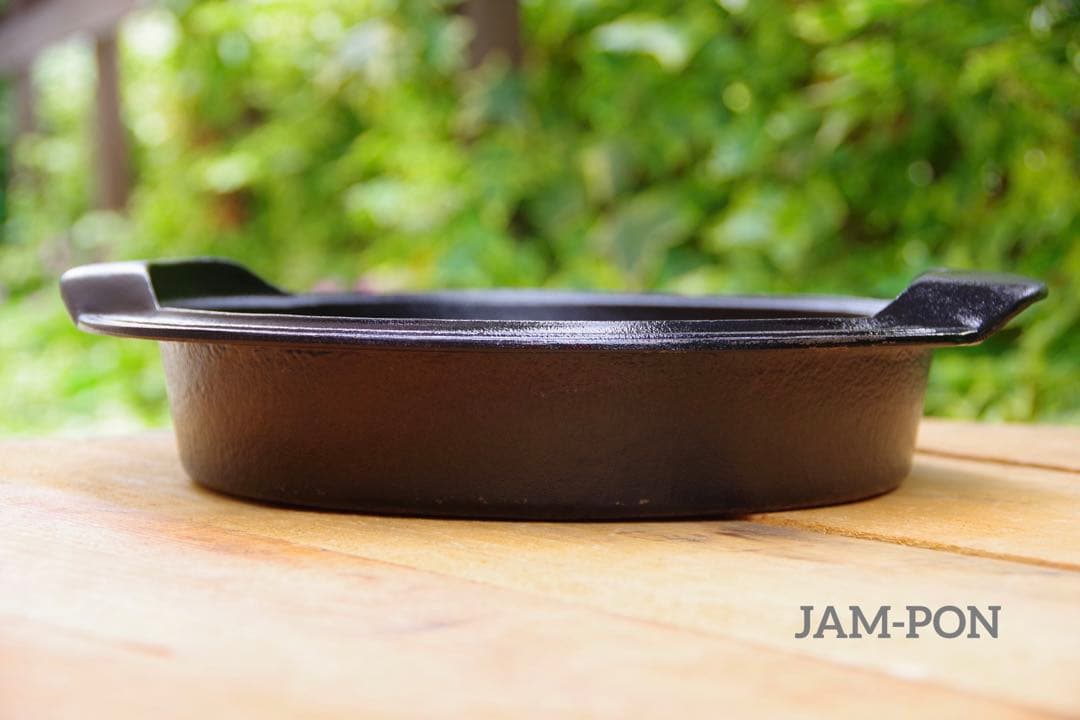 【未使用/長期保管品】南部盛栄堂/南部鉄器 筋目すき焼き鍋 φ23.5㎝