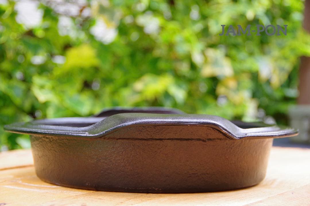 【未使用/長期保管品】南部盛栄堂/南部鉄器 筋目すき焼き鍋 φ23.5㎝