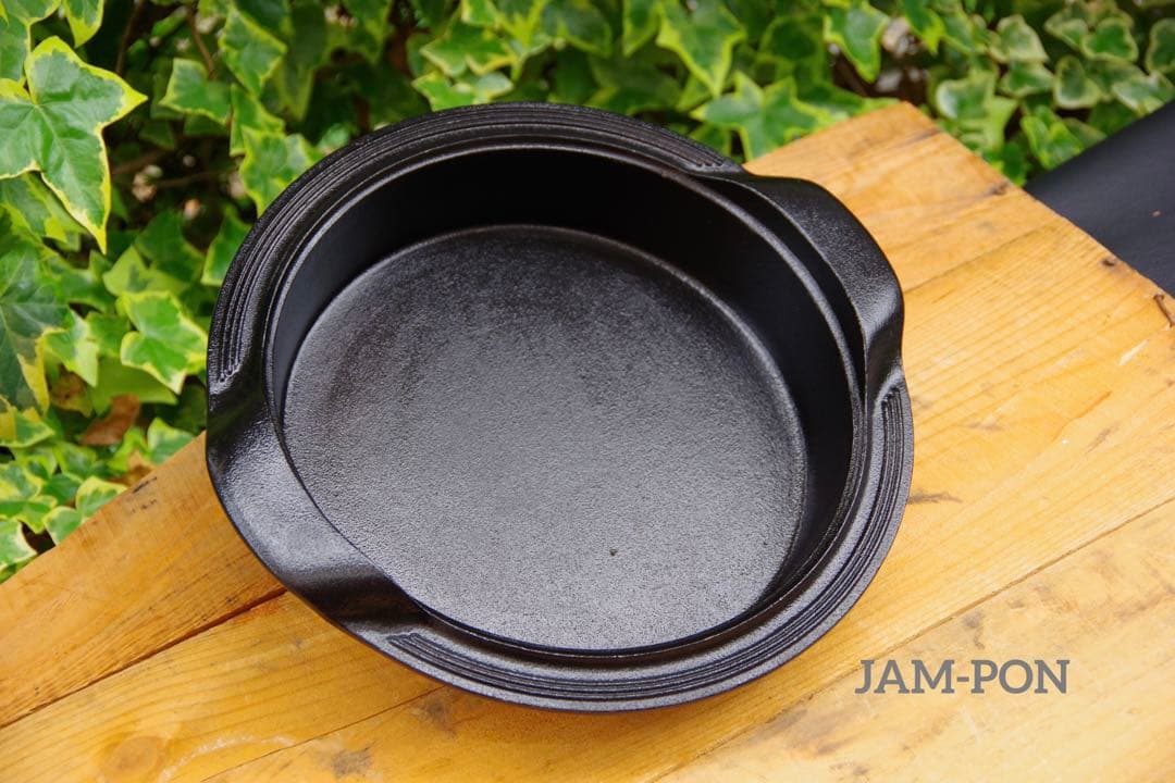 【未使用/長期保管品】南部盛栄堂/南部鉄器 筋目すき焼き鍋 φ23.5㎝