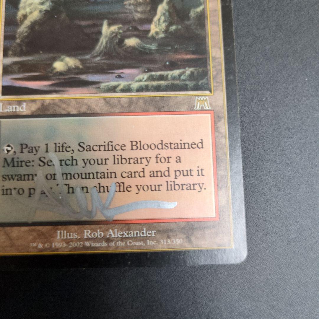 ①血染めのぬかるみ　英語　サインド