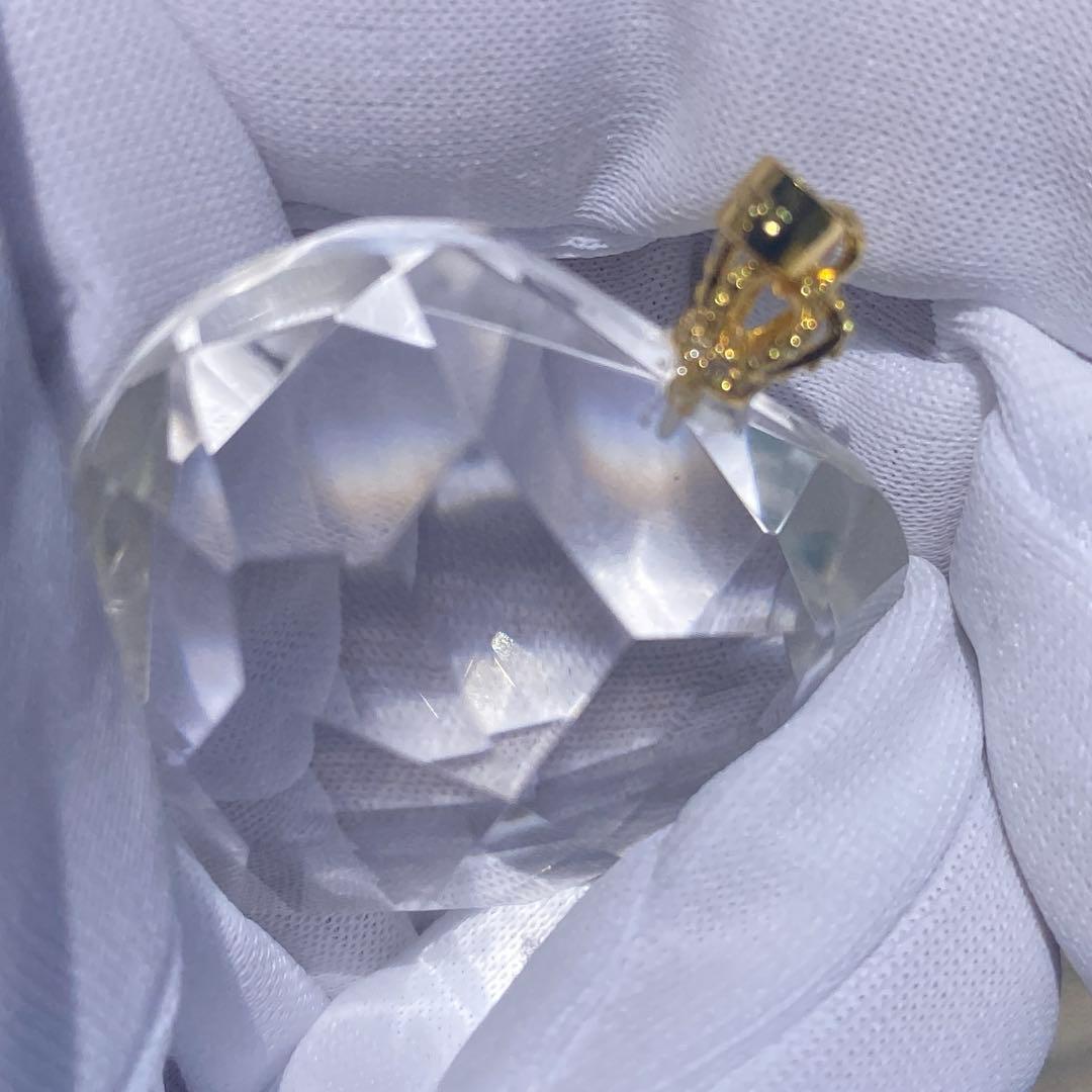 限定 クリアクォーツ 水晶 ハート ペンダントトップ シルバー92518kgp