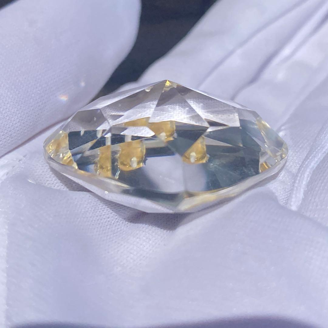 限定 クリアクォーツ 水晶 ハート ペンダントトップ シルバー92518kgp