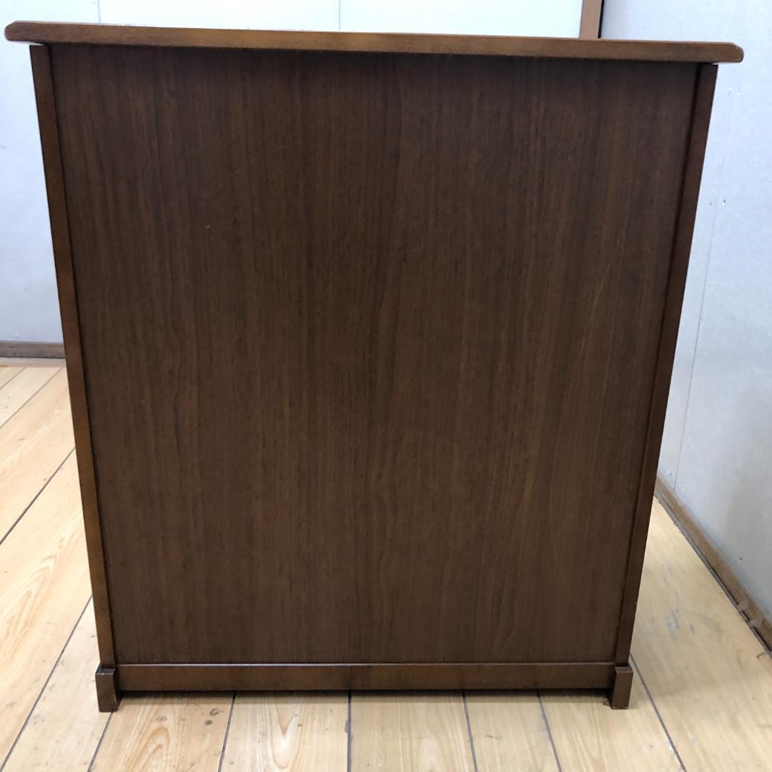 送料無料 希少 カリモク　サイドチェスト　レトロ　コロニアル　250710-2