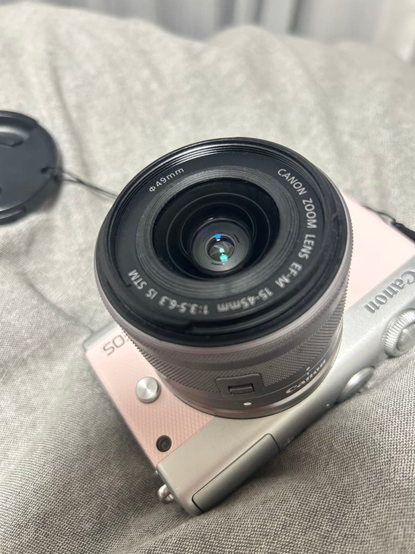 Canon EOS M100 EF-M15-45レンズキット リミテッドピンク