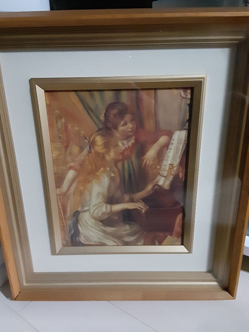 ルノアール ☆ピアノを弾く少女達