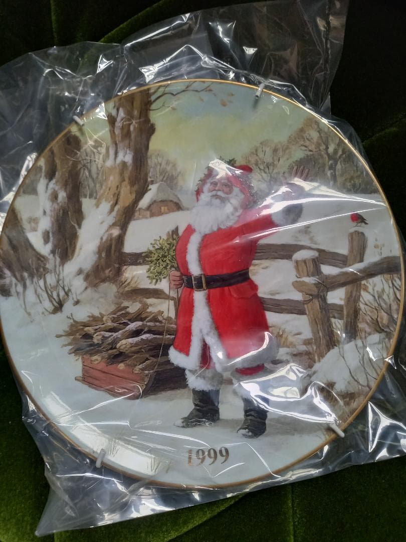 ロイヤルドルトン クリスマスプレート 3皿セット オマケ付