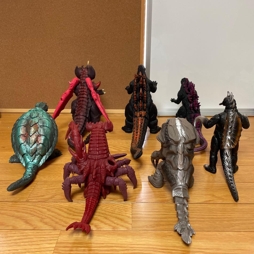 ゴジラシリーズ ソフビ まとめ売り 7体
