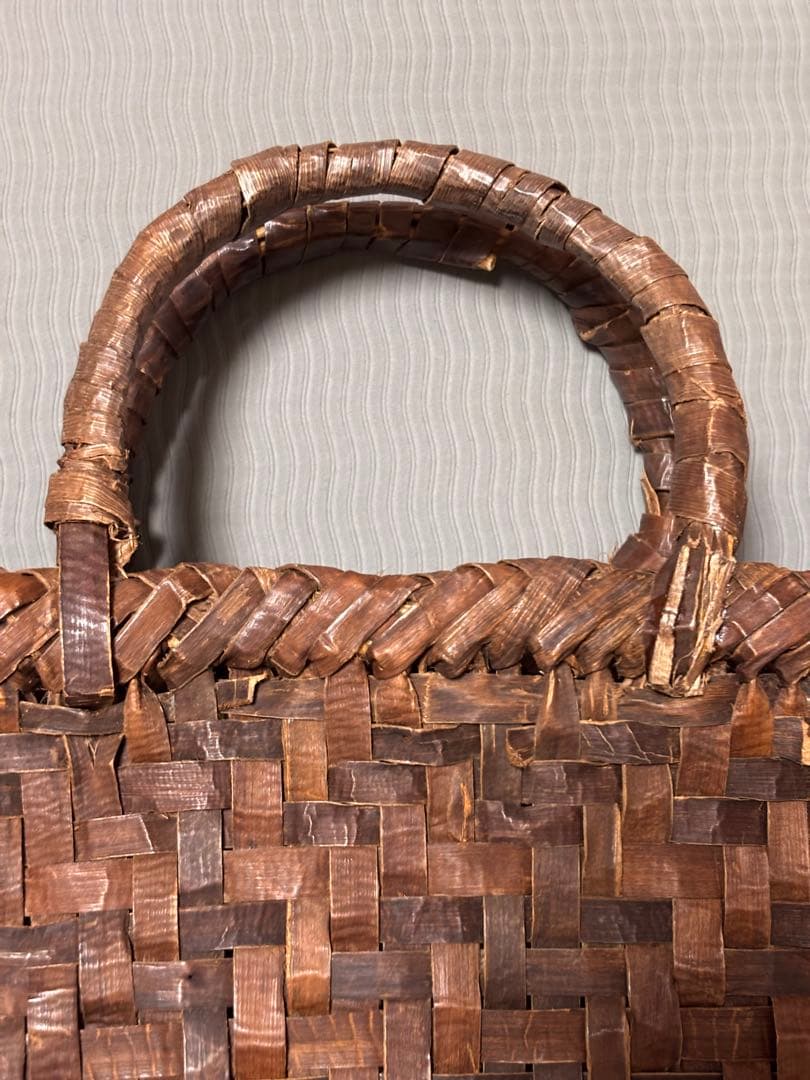 葡萄 カゴバッグ カゴ