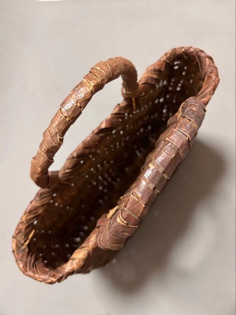 葡萄 カゴバッグ カゴ