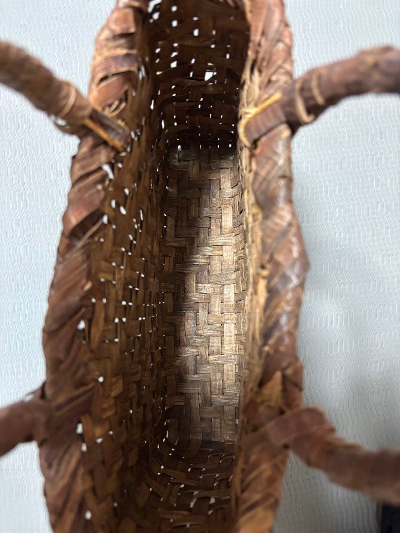 葡萄 カゴバッグ カゴ