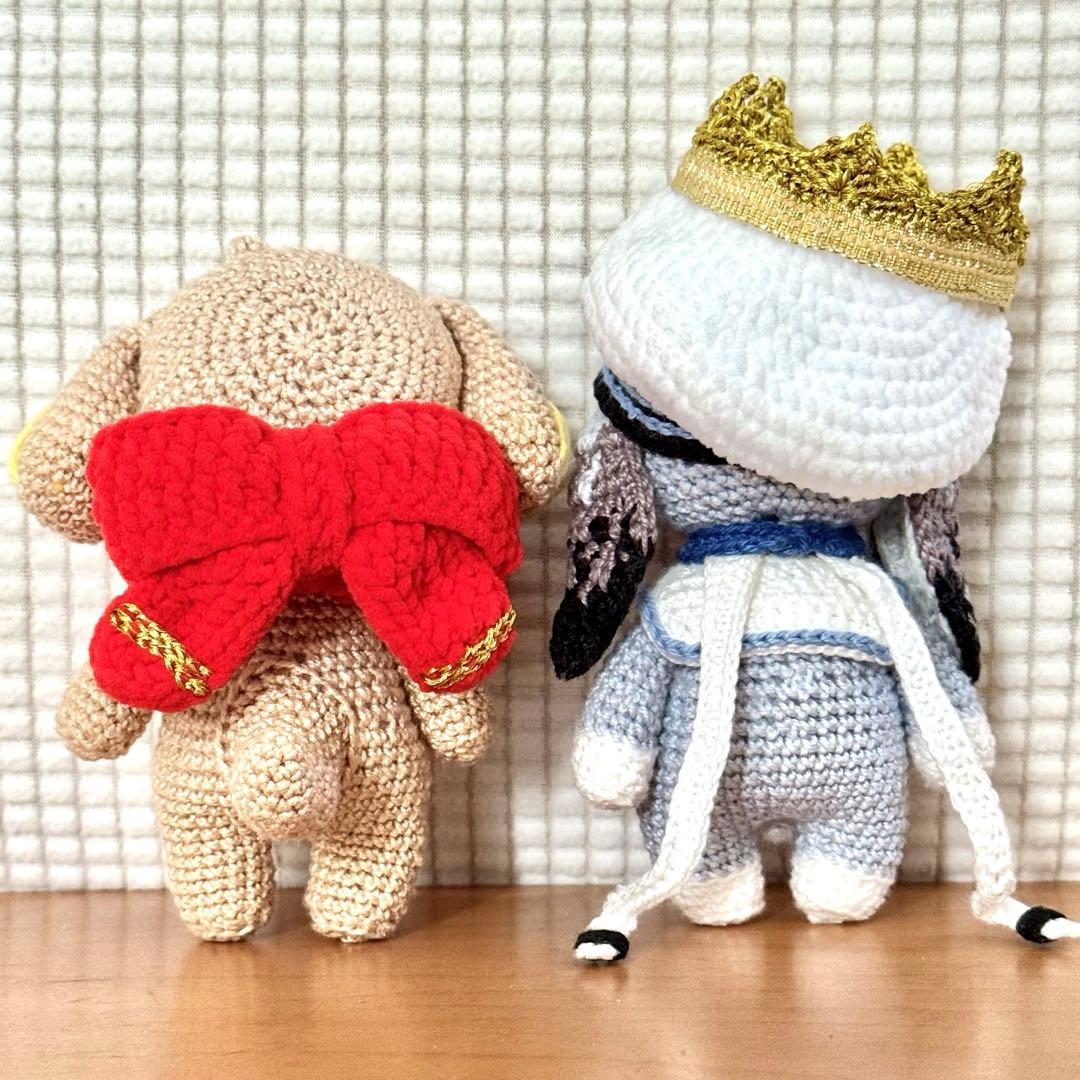 オーダー★あみぐるみ★犬・うさぎ(2点)