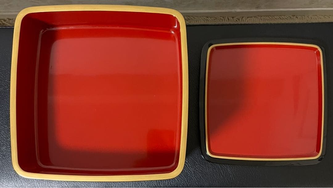 輪島塗　三段重　塩安製