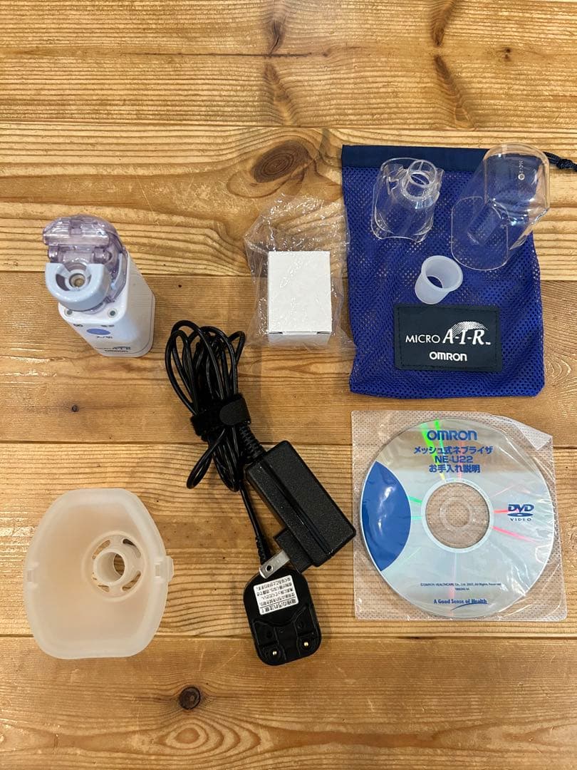 動作確認済 オムロン メッシュ式ネプライザ NE-U22 吸入機 OMRON